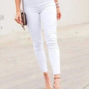 SPANX Distressed Skinny Jeans